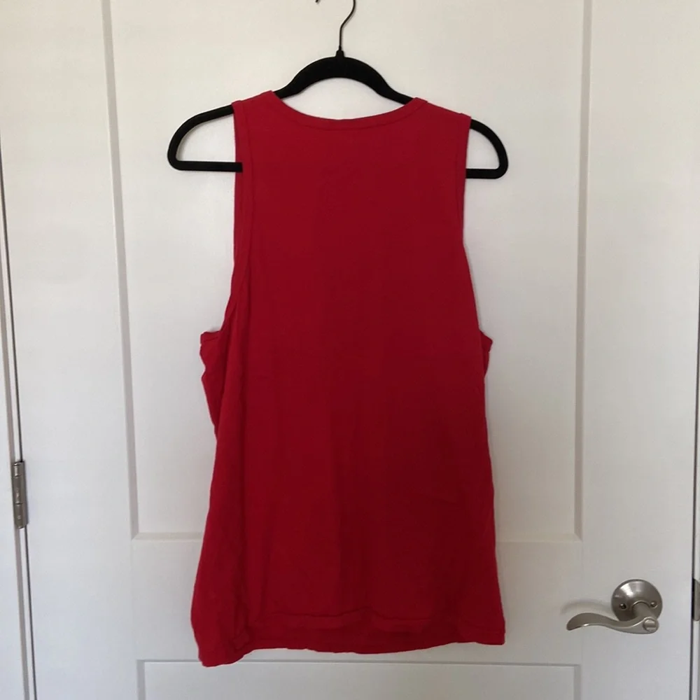 Wisconsin Red Tank Top - Picture 3 of 3